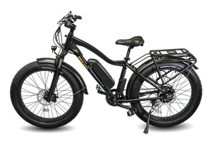 Electric Bike BAM-SUPREME Electric Bike By E-Wheels-Black - PureUps