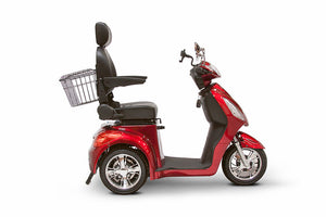 3WHEEL SCOOTER EW-36 Senior 3 Wheel Electric Mobility Scooter With Digital Anti-Theft Alarm-FULLY ASSEMBLED - PureUps