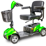 Pearl Green 4 WHEEL SCOOTER The EV Rider CityCruzer Four Wheel Mobility Scooter- FULLY ASSEMBLED - PureUps