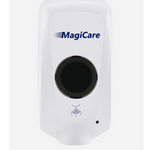 Hand Sanitizer Magicare Touchless Wall Mounted 1000 ml White Automatic Hand Sanitizer / Soap Dispenser - PureUps