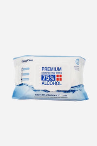 Hand Sanitizer Magicare Premium 75% Alcohol Disinfecting Wipes, EPA Registered (40 Bags/Case) ( $3.4/ Bag ) - PureUps
