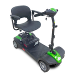 Green / 12V 12AH ( Up to10 miles included ) 4 WHEEL SCOOTER EvRider MiniRider Lite Transportable Mobility Scooter - PureUps