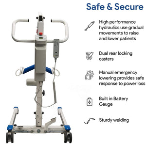 Protekt® Take-A-Long Folding Electric Patient Lift_features image 