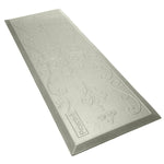 PROACTIVE MEDICAL PRODUCTS - preventive fall mat with beveled edges color gray - full image - nice looking design on the top part- PUREUPS 
