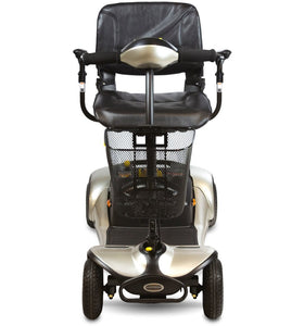 front view of the dasher 4 mobility scooter color gold - pureups 