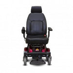front view of the 6 runner 10" power wheelchair - pureups 