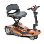 Copper / 25.2V 11.5Ah Lithium-Ion x1 (included) 4 WHEEL SCOOTER EV Rider Transport AF+ Foldable, Travel Friendly 4 Wheel Mobility Scooter - PureUps