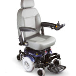 MID SIZE FOLDABLE POWER CHAIR SHOPRIDER XLR PLUS WLWCTRIC CHAIR COLOR BLUE