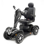 SIDE image of the cobra GT4 recreational scooter - color black - by drive medical - Fully assembled- PUREUPS 