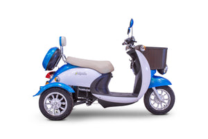 3WHEEL SCOOTER EW 11 / EURO Style 3-Wheels Mobility Electric Sport - 2 Passenger Scooter - FULLY ASSEMBLED - PureUps