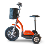 3WHEEL SCOOTER EWheels EW18 TURBO 3 Wheel Mobility Recreational Scooter Stand-N-Ride - PureUps