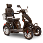 4 WHEEL SCOOTER EW-46 Electric 4-Wheel Heavy Duty Mobility Scooter- Fully Adjustable For Adult & Seniors - PureUps