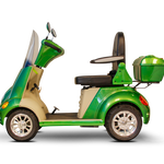GREEN 4 WHEEL SCOOTER EW-52 Electric 4-Wheel Mobility scooter for Adult and Seniors- FULLY ASSEMBLED - PureUps