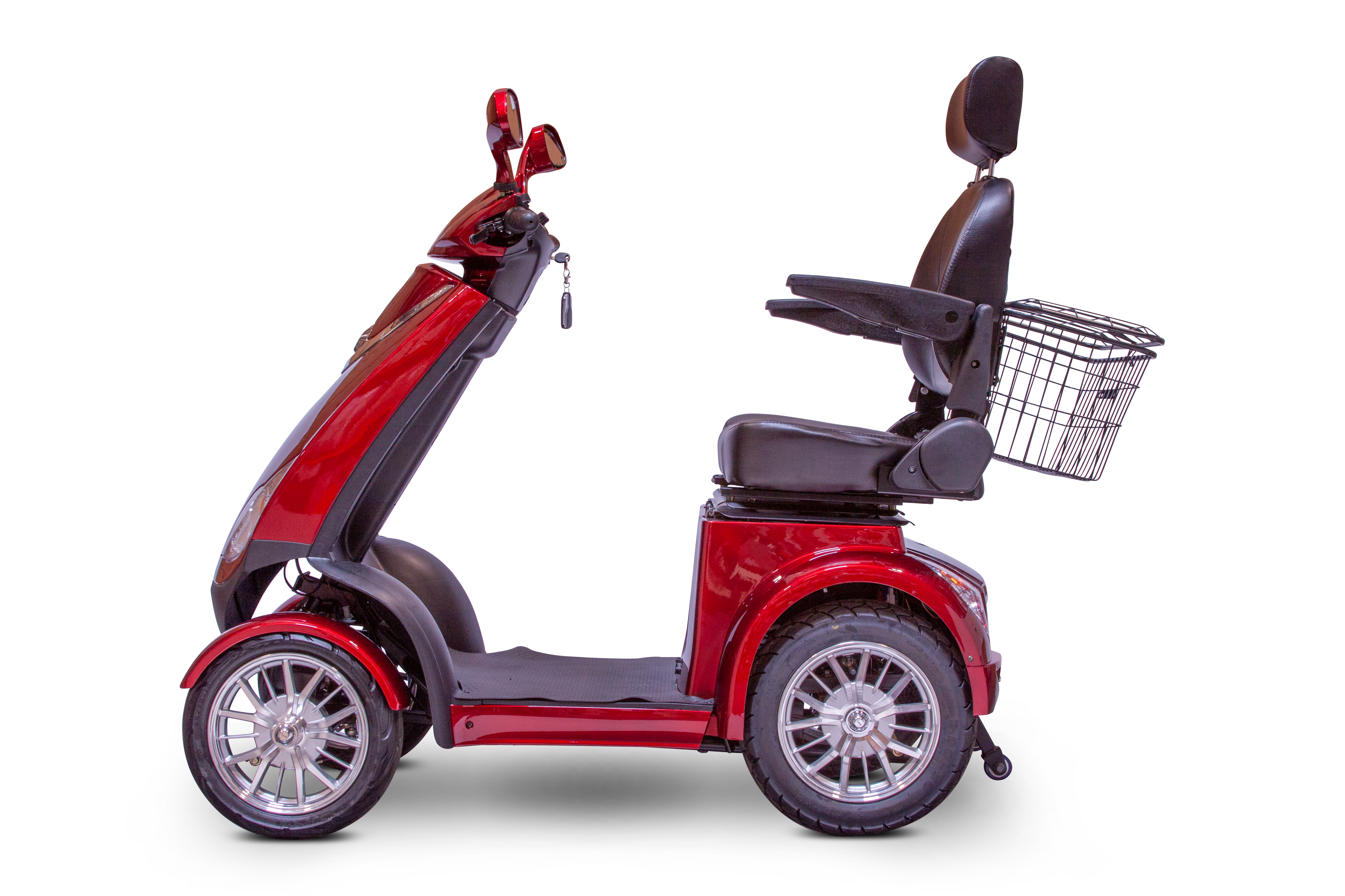 4 WHEEL SCOOTER EW-72 Electric 4 Wheel Mobility Scooter for Adults- Fully Assembled & Ready To Go - PureUps