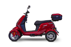 4 WHEEL SCOOTER EW-75 Recreational Four Wheel Mobility Scooter By Ewheels/ FULLY ASSEMBLED - PureUps