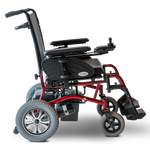 power wheelchair EW-M47 Heavy-Duty Folding Lightweight Travel Power Wheelchair By E-Wheel Medical - PureUps