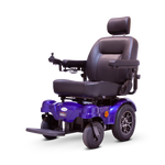 BLUE power wheelchair EW-M51 Medical Electric Power Wheelchair By E-Wheels Medical - PureUps