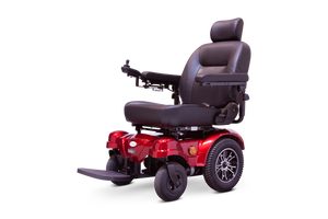 RED power wheelchair EW-M51 Medical Electric Power Wheelchair By E-Wheels Medical - PureUps
