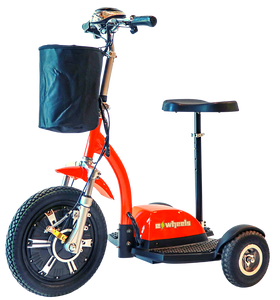 EWheels ew-18 three wheel mobility scooter - PUREUPS 