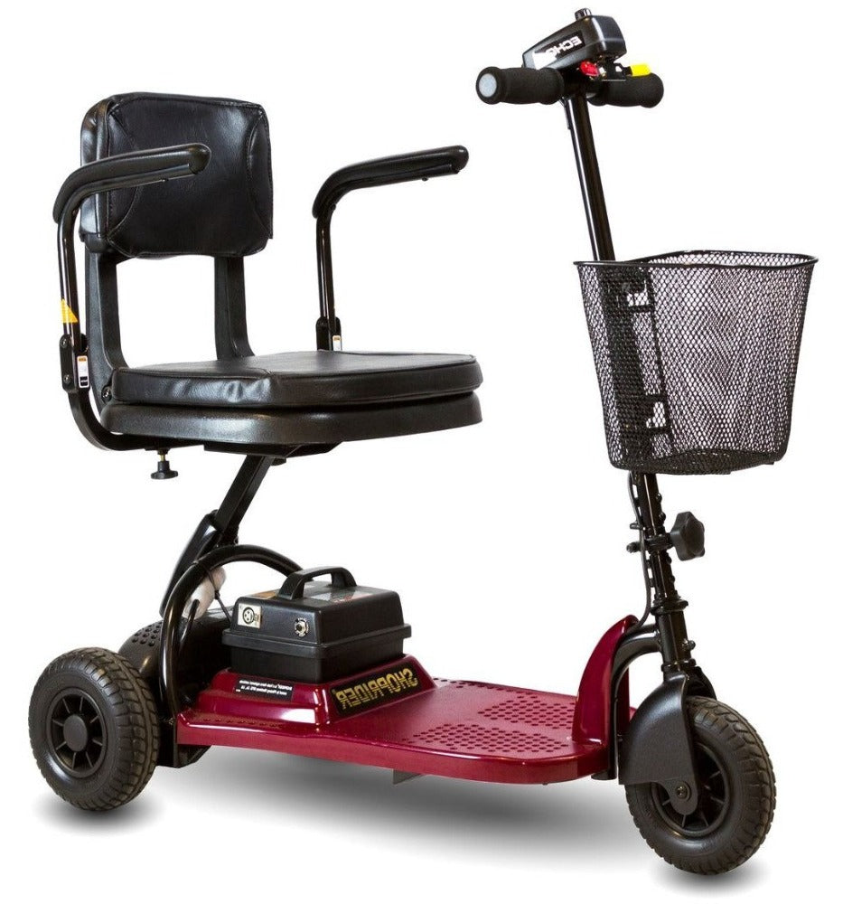 LEFT SCALED IMAGE OF TEH SHOPRIDER ECHO 3 MOBILITY SCOOTER - PUREUPS 