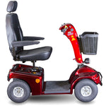 side image of the sprinter xl 4 - color red - powerful scooter - PUREUPS 
